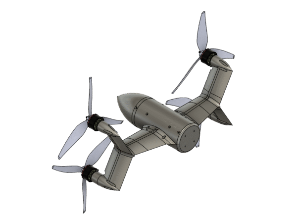 BAT Wing Rocket Drone Design Files V3 – MUCAV – 2025